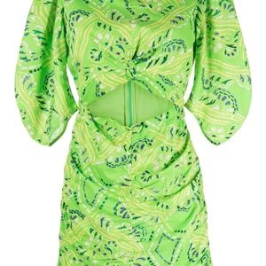 RHODE Isla cut out-detail minidress Size 2; Never worn